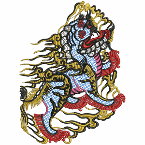 Kirin Swiss Beast embroidery pattern album