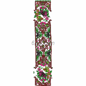 Lace abstraction embroidery pattern album