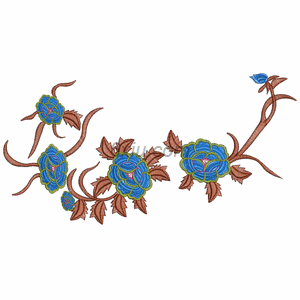 FLOWER embroidery pattern album