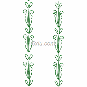Embroidered curtain and curtain screen with tape and rope embroidery pattern album
