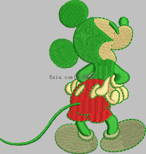 Mickey Mouse embroidery pattern album