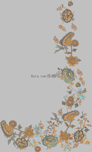 Hanfu embroidery pattern album