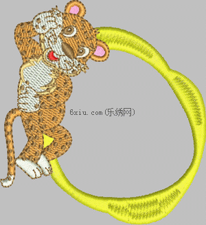 leopard embroidery pattern album