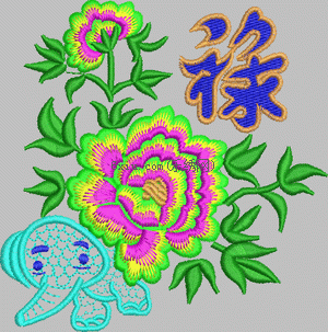 Pillow chinese style embroidery pattern album
