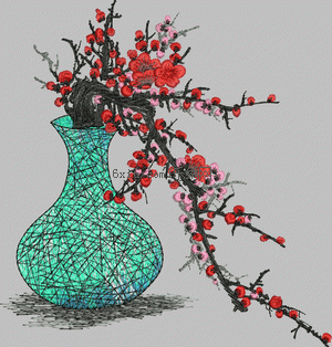 Plum blossom plum blossom embroidery pattern album