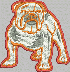 dog embroidery pattern album