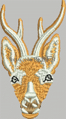deer embroidery pattern album
