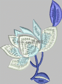 Simple flower Hanfu embroidery pattern album