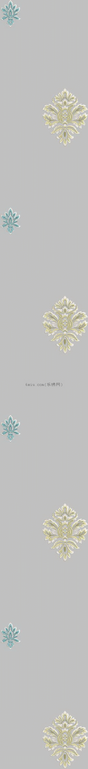 Soft decoration curtains embroidery pattern album