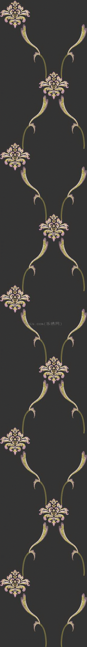 Soft decoration curtains embroidery pattern album