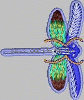 dragonfly embroidery pattern album