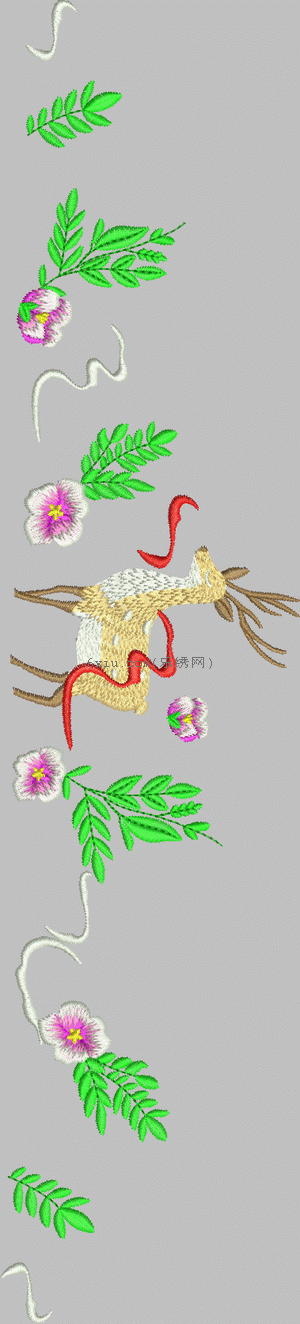 Sika Deer Hanfu embroidery pattern album