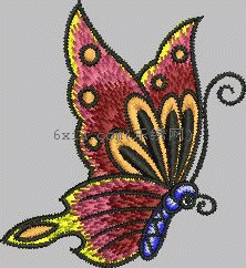 butterfly embroidery pattern album