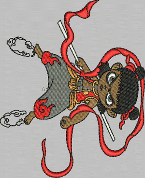 Character Nezha Journey to the West embroidery pattern album