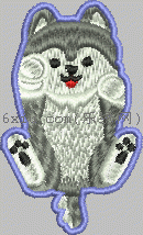 dog embroidery pattern album