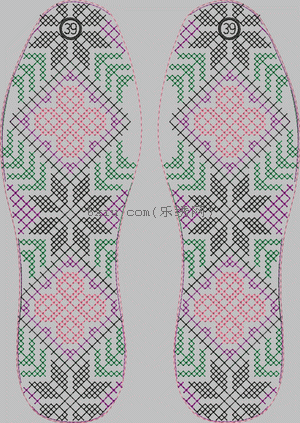 insole embroidery pattern album