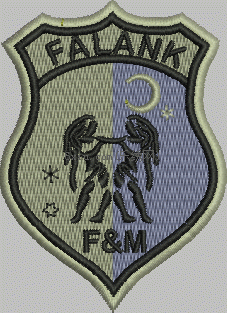Badge logo embroidery pattern album