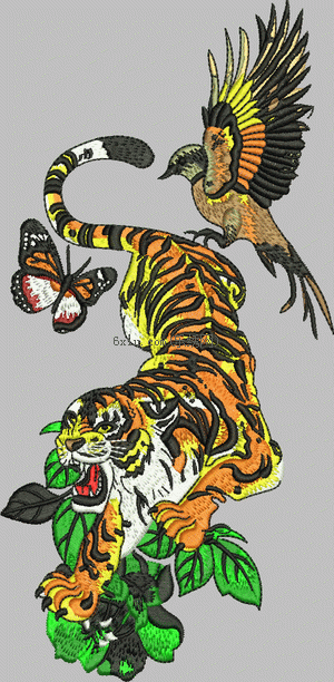 tiger bird