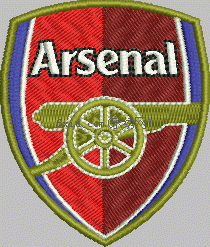 Emblem logo Arsenal embroidery pattern album