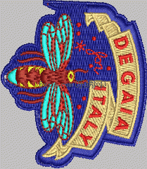 badge logo bee