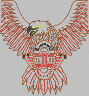 eagle embroidery pattern album