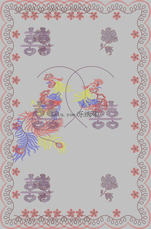 Pearl Film Wedding and Celebration Bride embroidery pattern album