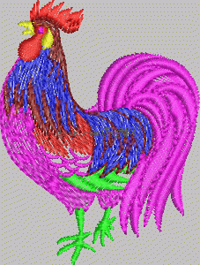 Big cock embroidery pattern album