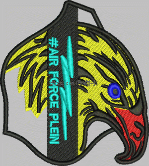 Eagle logo embroidery pattern album