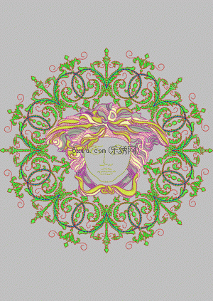 Versace Pearl Tablets embroidery pattern album
