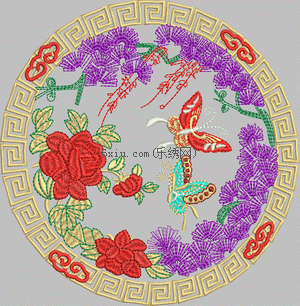 China's Wind is Auspicious embroidery pattern album