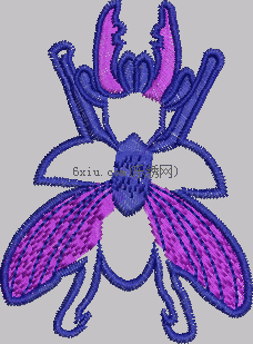 Fly bee embroidery pattern album