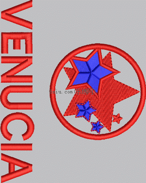 Venucia Qichen logo embroidery pattern album