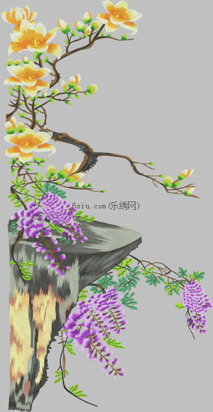 Wall Cloth Background Wall Exquisite embroidery pattern album
