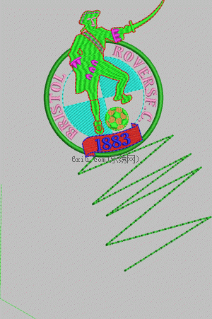 badgejian Cartoon Sticker embroidery pattern album