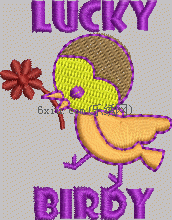 Bird Cartoon Sticker embroidery pattern album