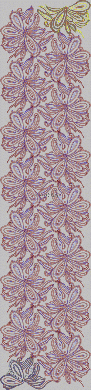 Full embroidery embroidery pattern album