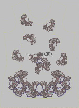 Pearl piece embroidery embroidery pattern album