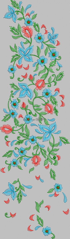 rattan embroidery pattern album