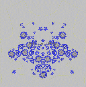 Bead piece embroidery pattern album