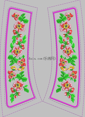 Beautiful lace collar embroidery pattern album