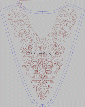 Special embroidery with rope embroidery, disc embroidery and chain embroidery embroidery pattern album