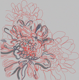 Sunflower embroidery pattern album