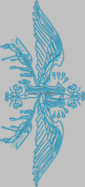 Eagle logo embroidery pattern album