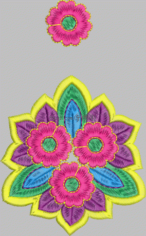 Indian-Pakistani Middle East Foreign Garments embroidery pattern album