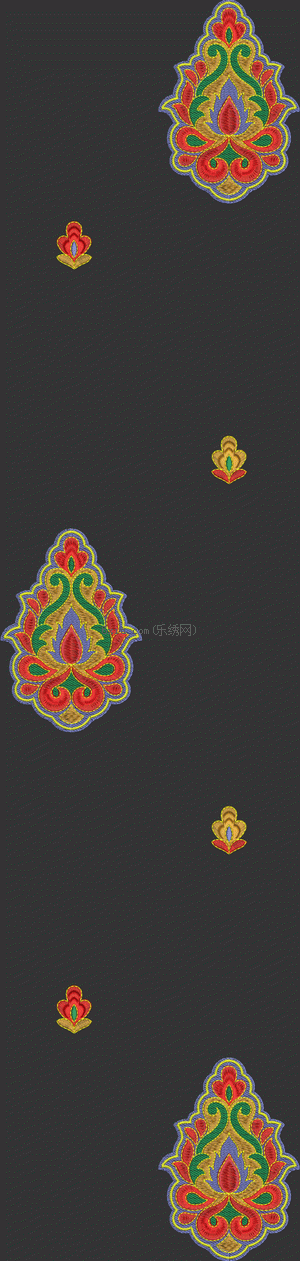 Indian-Pakistani Middle East Foreign Garments embroidery pattern album