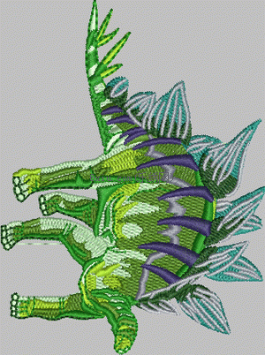 Dragon Dragon embroidery pattern album