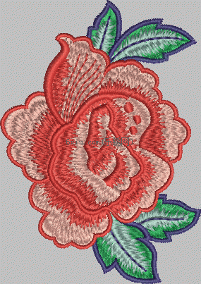 Flower list embroidery pattern album