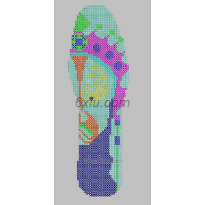 Facebook cross-stitch insoles embroidery pattern album